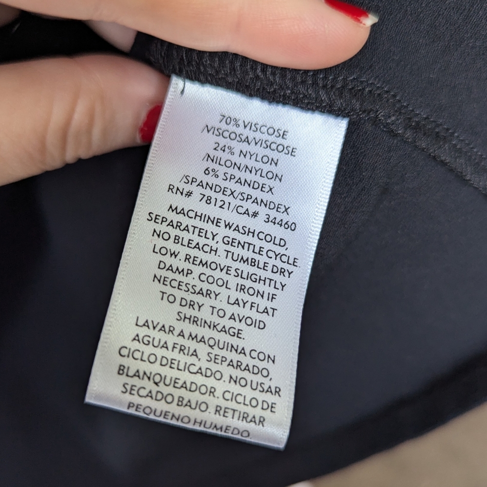 Vintage Eileen Fisher Black Zip-Up Jacket Size XL - Picture 5 of 8